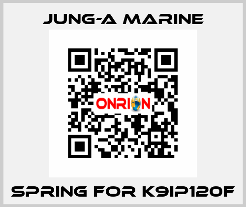 spring for K9IP120F JUNG-A MARINE