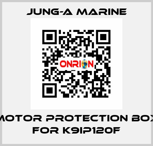 motor protection box for K9IP120F JUNG-A MARINE