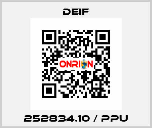 252834.10 / PPU Deif