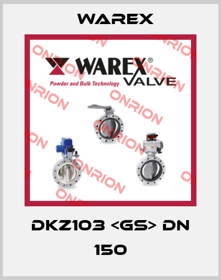 DKZ103 <GS> DN 150 Warex