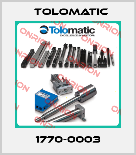 1770-0003 Tolomatic