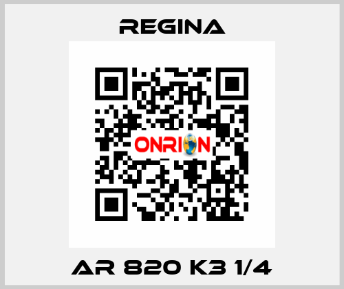 AR 820 K3 1/4 Regina