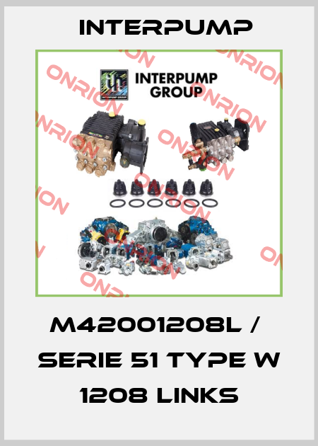 M42001208L /  Serie 51 Type W 1208 links Interpump