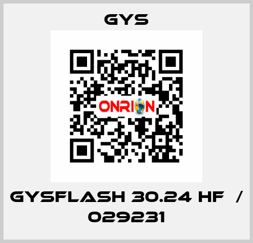 GYSFLASH 30.24 HF  / 029231 GYS