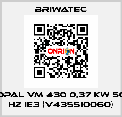 OPAL VM 430 0,37 kW 50 Hz IE3 (V435510060) Briwatec