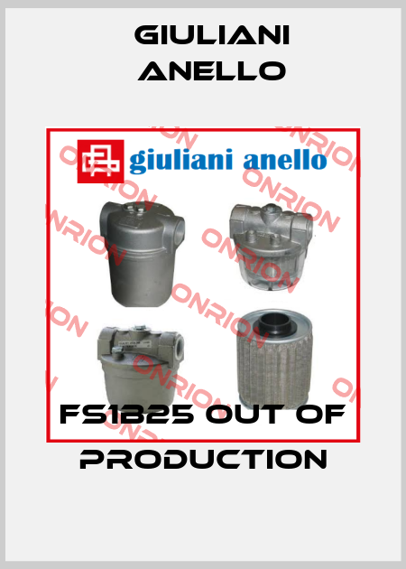 FS1B25 out of production Giuliani Anello