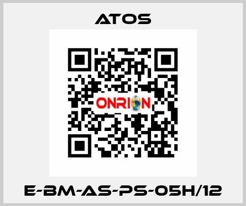 E-BM-AS-PS-05H/12 Atos