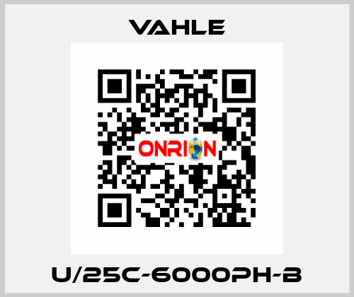 U/25C-6000PH-B Vahle