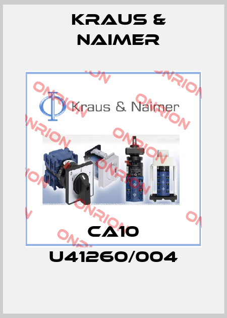 CA10 U41260/004 Kraus & Naimer