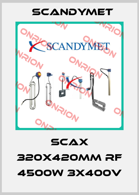 SCAX 320x420mm RF 4500W 3x400V SCANDYMET