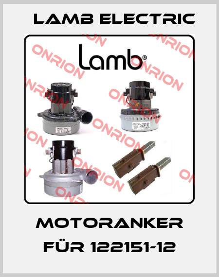 Motoranker für 122151-12 Lamb Electric