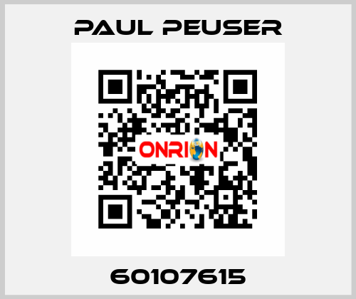 60107615 PAUL PEUSER