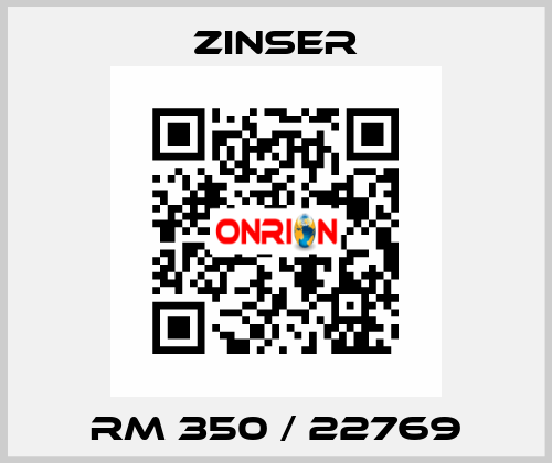 RM 350 / 22769 Zinser