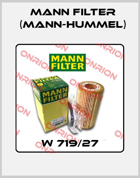 W 719/27 Mann Filter (Mann-Hummel)