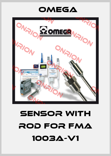 Sensor with rod for FMA 1003A-V1 Omega