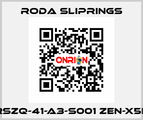 RSZQ-41-A3-S001 ZEN-X5H Roda Sliprings