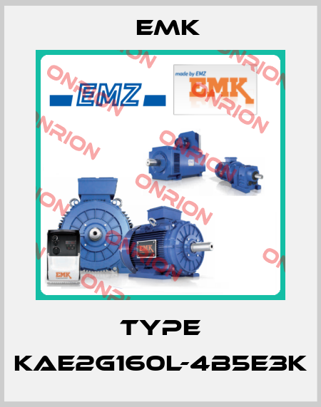 Type KAE2G160L-4B5E3K EMK