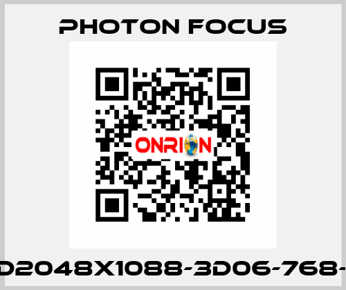 MV1-D2048x1088-3D06-768-G2-8 PHOTON FOCUS