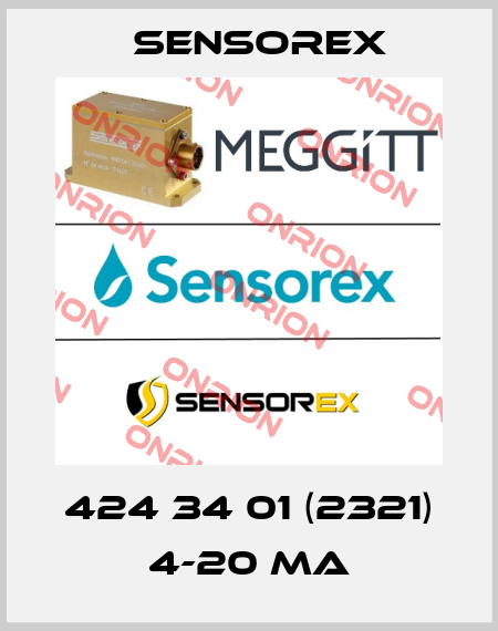 424 34 01 (2321) 4-20 MA Sensorex