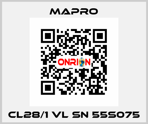 CL28/1 VL SN 55S075 Mapro