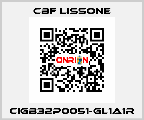 CIGB32P0051-GL1A1R CBF LISSONE