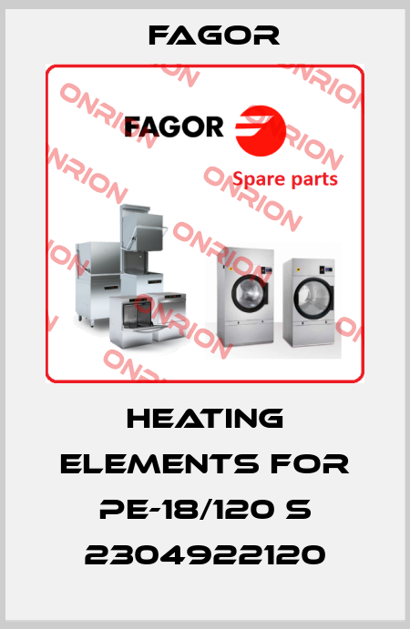 Heating Elements for PE-18/120 S 2304922120 Fagor