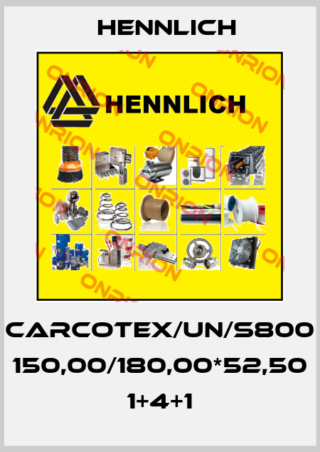 CARCOTEX/UN/S800 150,00/180,00*52,50 1+4+1 Hennlich