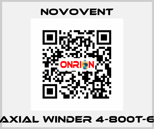 Axıal wınder 4-800T-6 Novovent