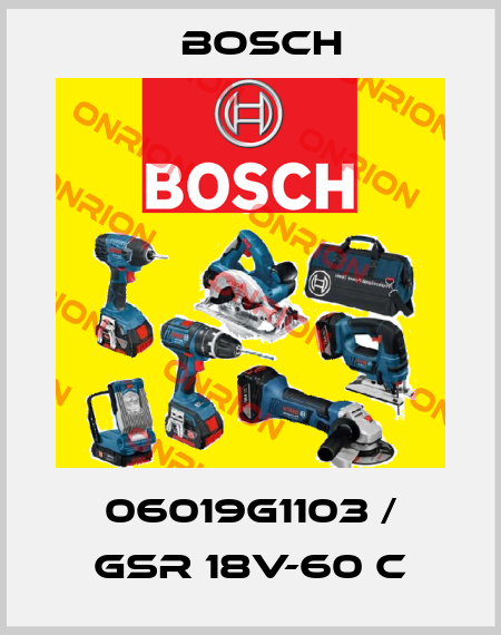 06019G1103 / GSR 18V-60 C Bosch