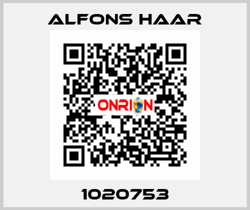 1020753 ALFONS HAAR