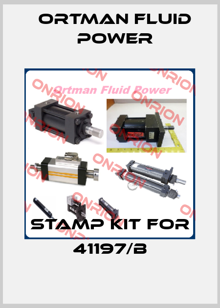 STAMP KIT FOR 41197/B Ortman Fluid Power