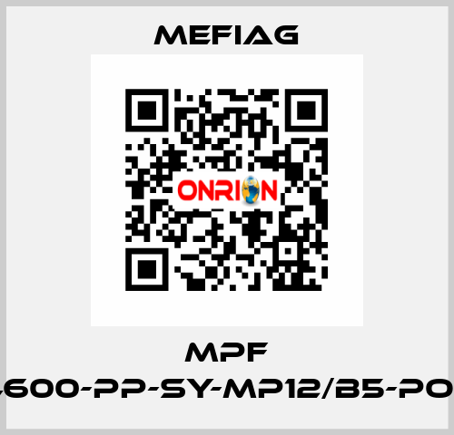 MPF 4600-PP-SY-MP12/B5-POF Mefiag