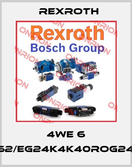 4WE 6 E62/EG24K4k40ROG24S Rexroth