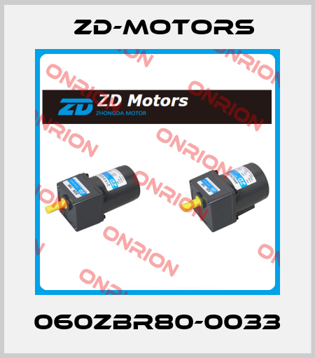 060ZBR80-0033 ZD-Motors