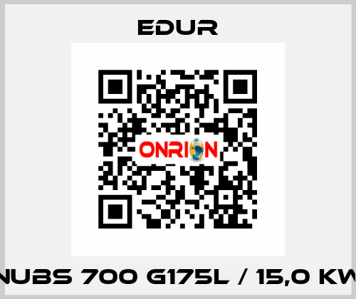 NUBS 700 G175L / 15,0 KW Edur