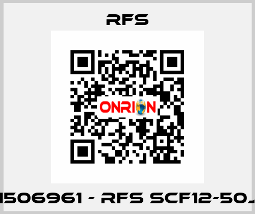 1506961 - RFS SCF12-50J RFS