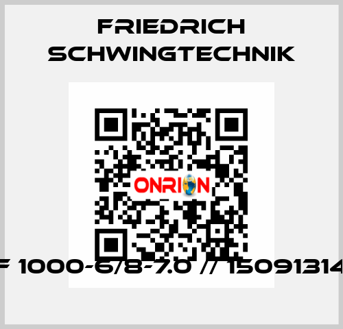 F 1000-6/8-7.0 // 15091314 Friedrich Schwingtechnik