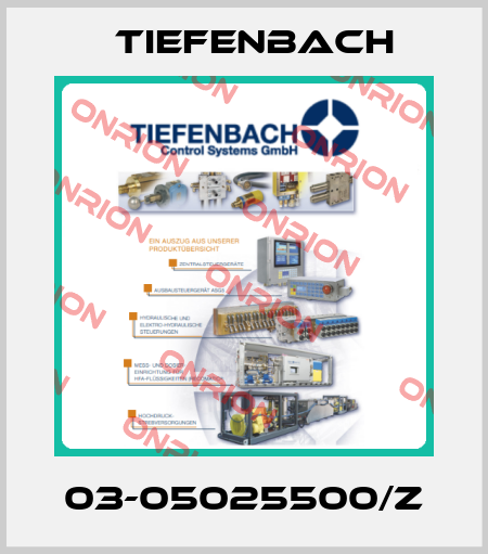03-05025500/Z Tiefenbach