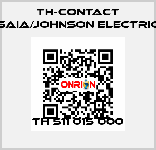 TH 511 015 000 TH-Contact (Saia/Johnson Electric)