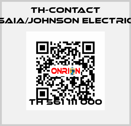 TH 561 111 000 TH-Contact (Saia/Johnson Electric)