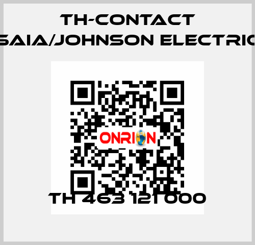 TH 463 121 000 TH-Contact (Saia/Johnson Electric)