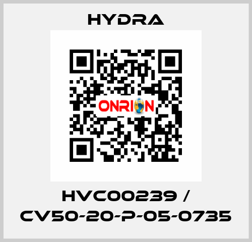 HVC00239 / CV50-20-P-05-0735 Hydra