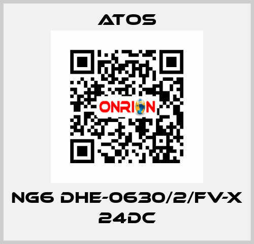 NG6 DHE-0630/2/FV-X 24DC Atos