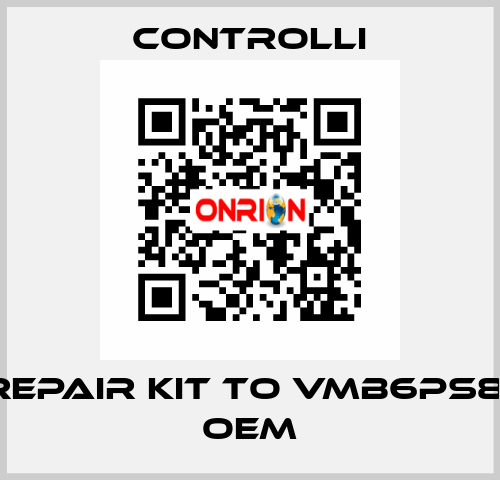 Repair kit to VMB6PS81 OEM Controlli