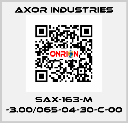 SAX-163-M -3.00/065-04-30-C-00 Axor Industries