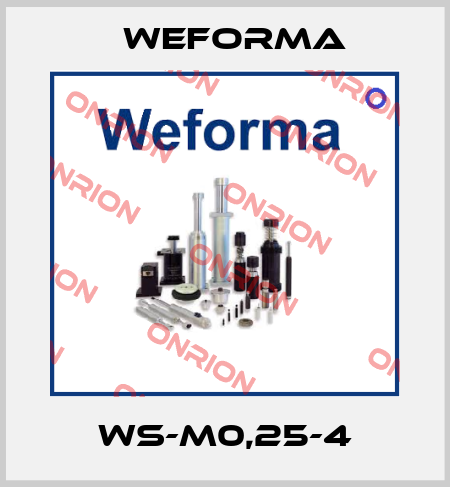 WS-M0,25-4 Weforma