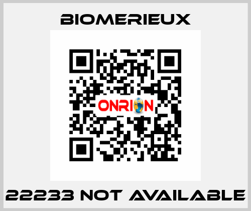 22233 not available Biomerieux