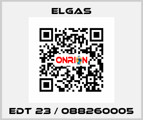 EDT 23 / 088260005 ELGAS