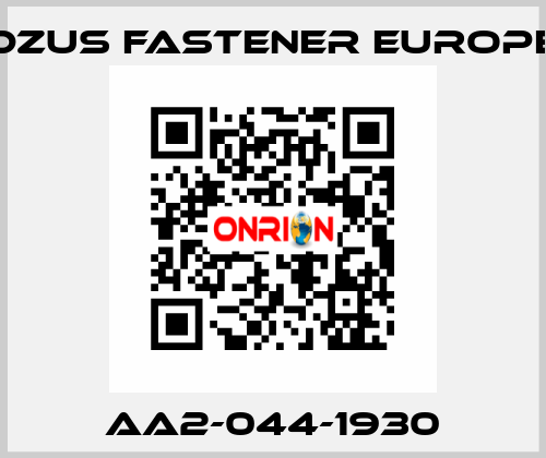 AA2-044-1930 Dzus Fastener Europe