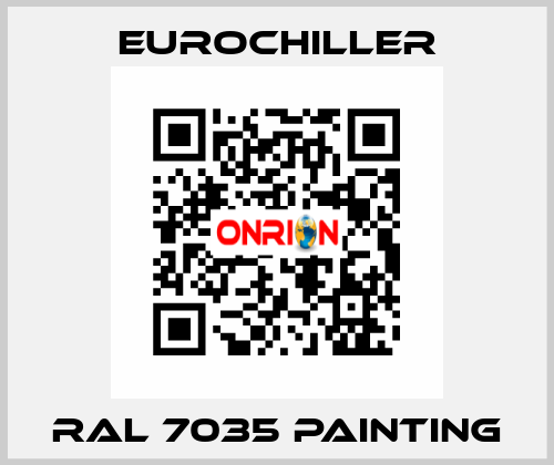 RAL 7035 painting EUROCHILLER